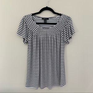 Style&Co size small black stripe top
